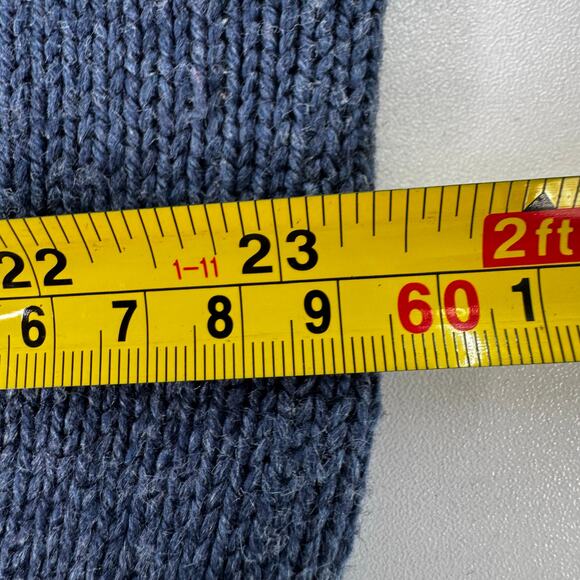 Polo Ralph Lauren Men’s Silk Cashmere Quarter Zip Sweater Light Blue Size Large - Picture 6 of 7